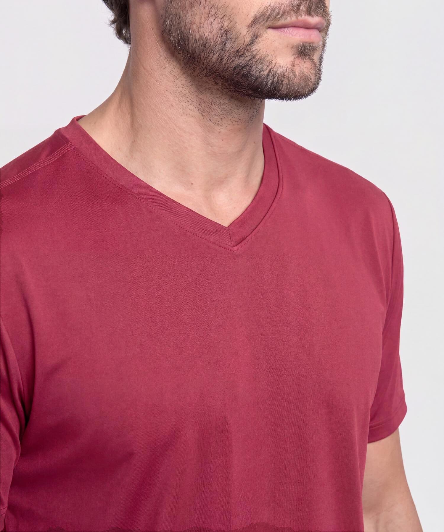 Camiseta Dorada de Viaje blanco para hombre, vista 3