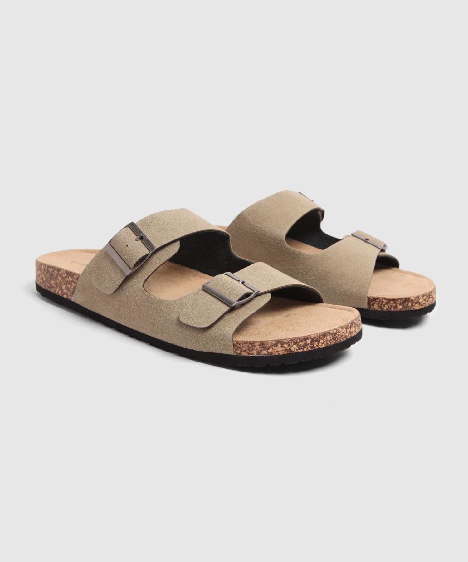 Sandalia Ámbar Fluido arena para hombre, vista 4