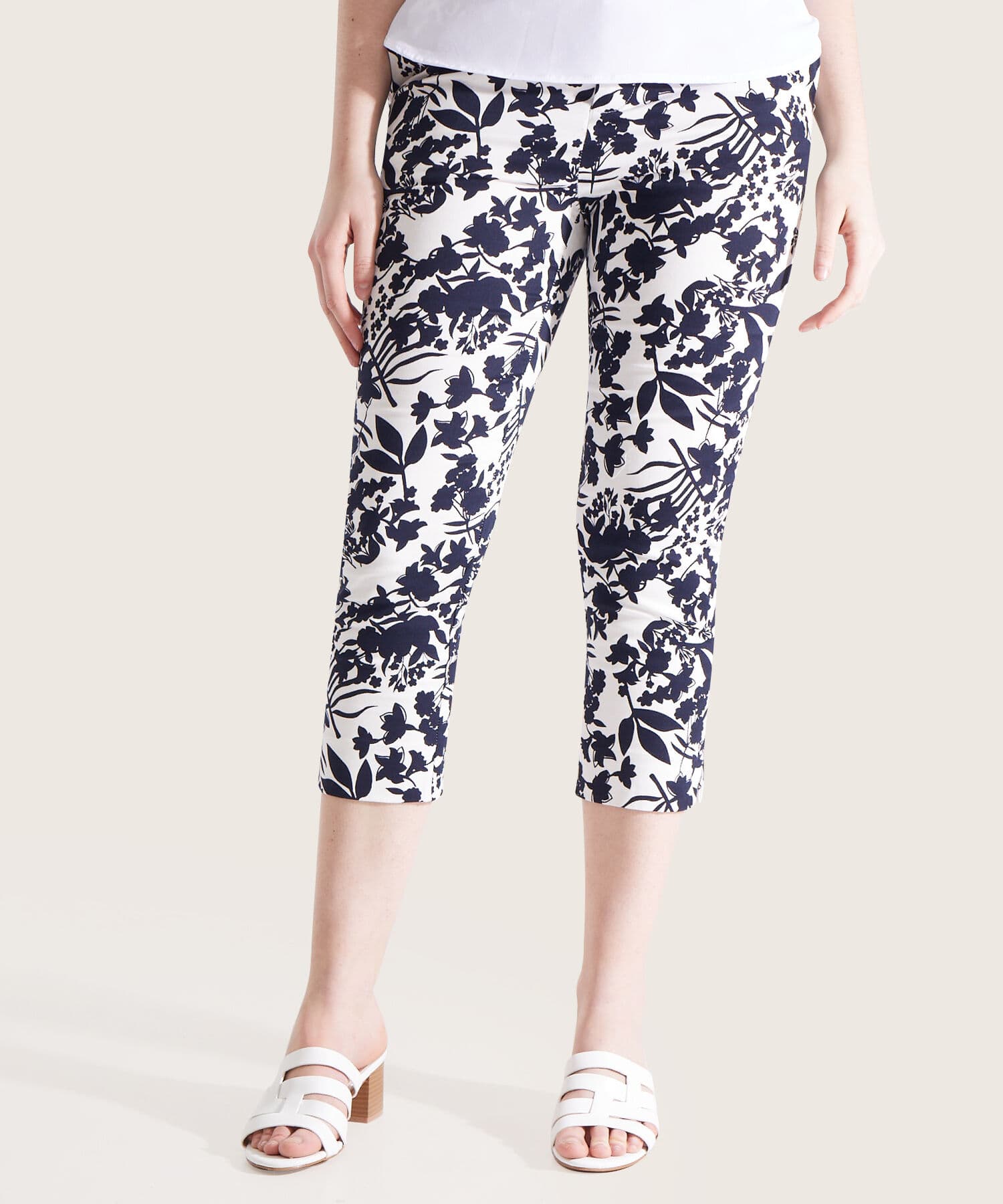 Pantalón Laguna Edición Lino blanco para mujer, vista principal