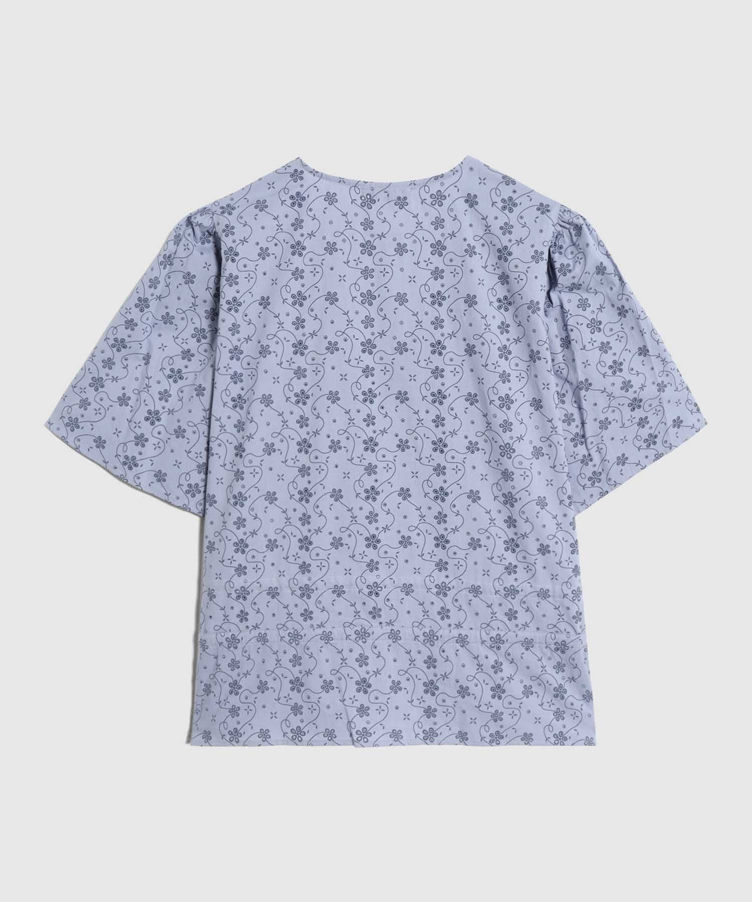 Blusa Horizonte de Ciudad azul marino para mujer, vista 3