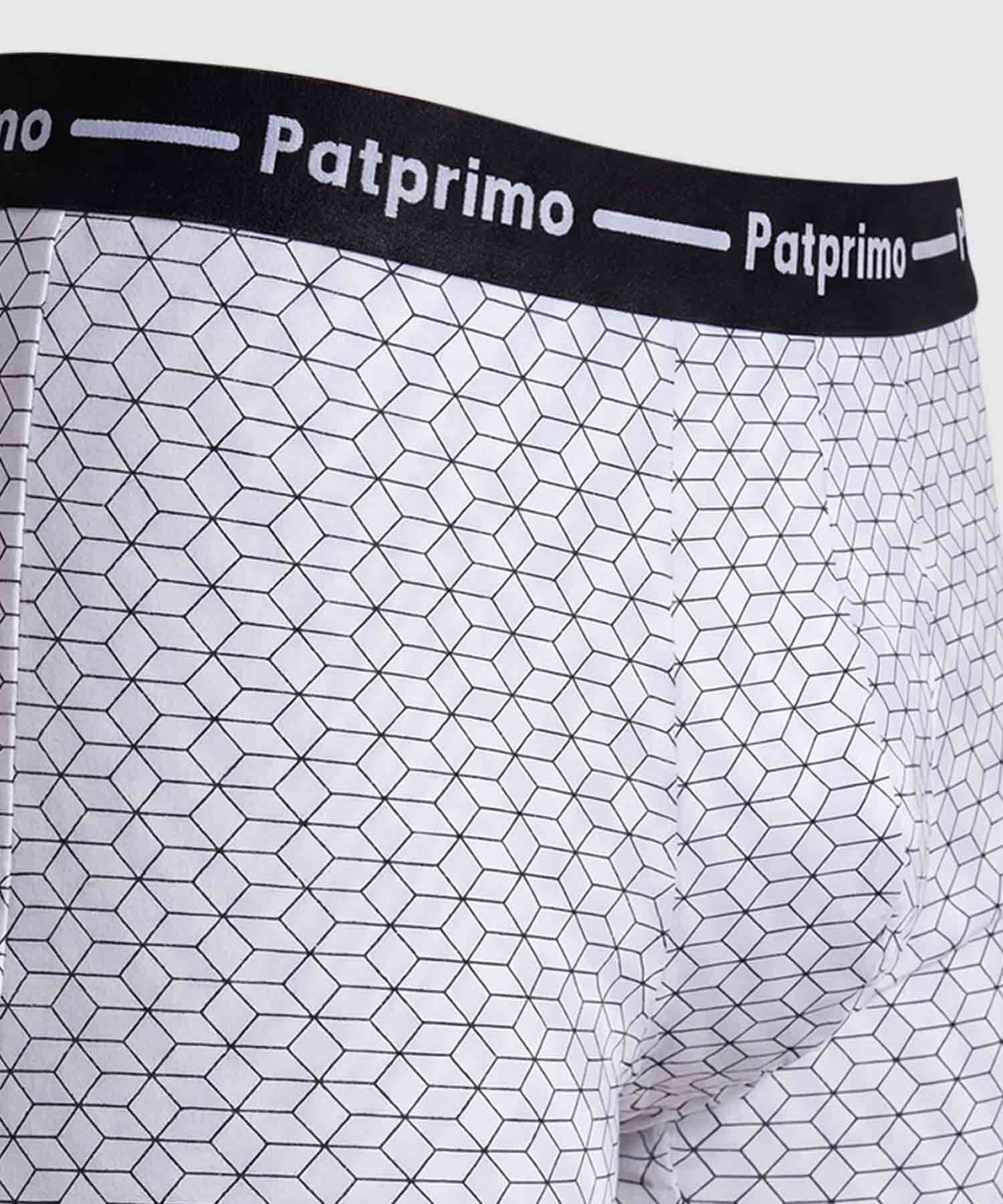 Ropa interior Cobalto Edición Lino blanco para hombre, vista 2
