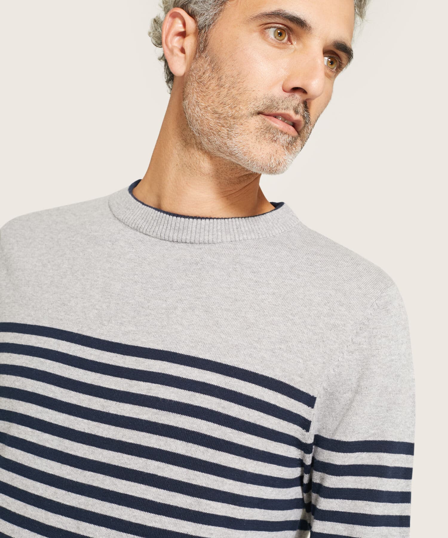 Buzo Tierra Sastre gris humo para hombre, vista 2
