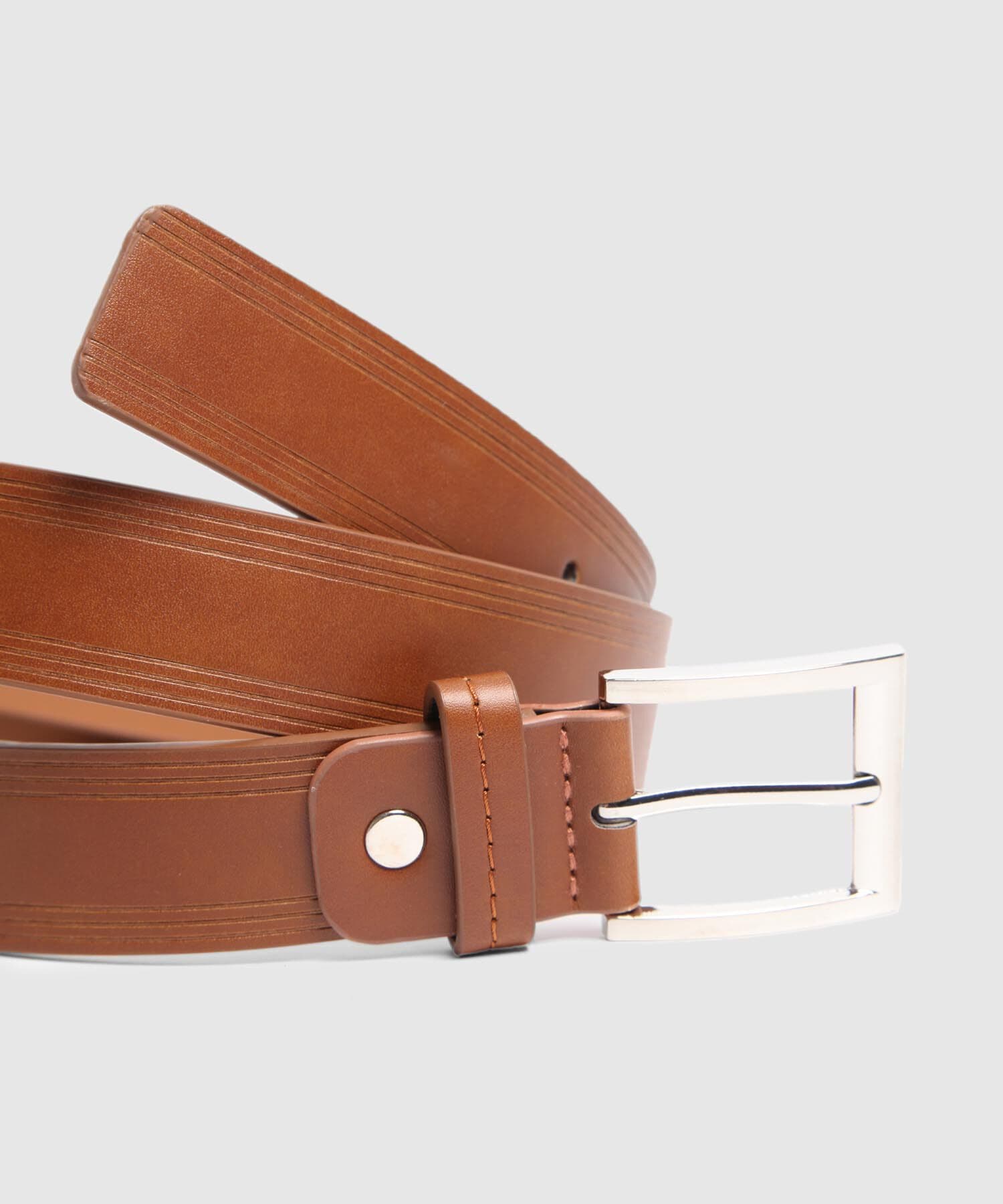 Cinturón Renata Contemporáneo café para hombre, vista 2