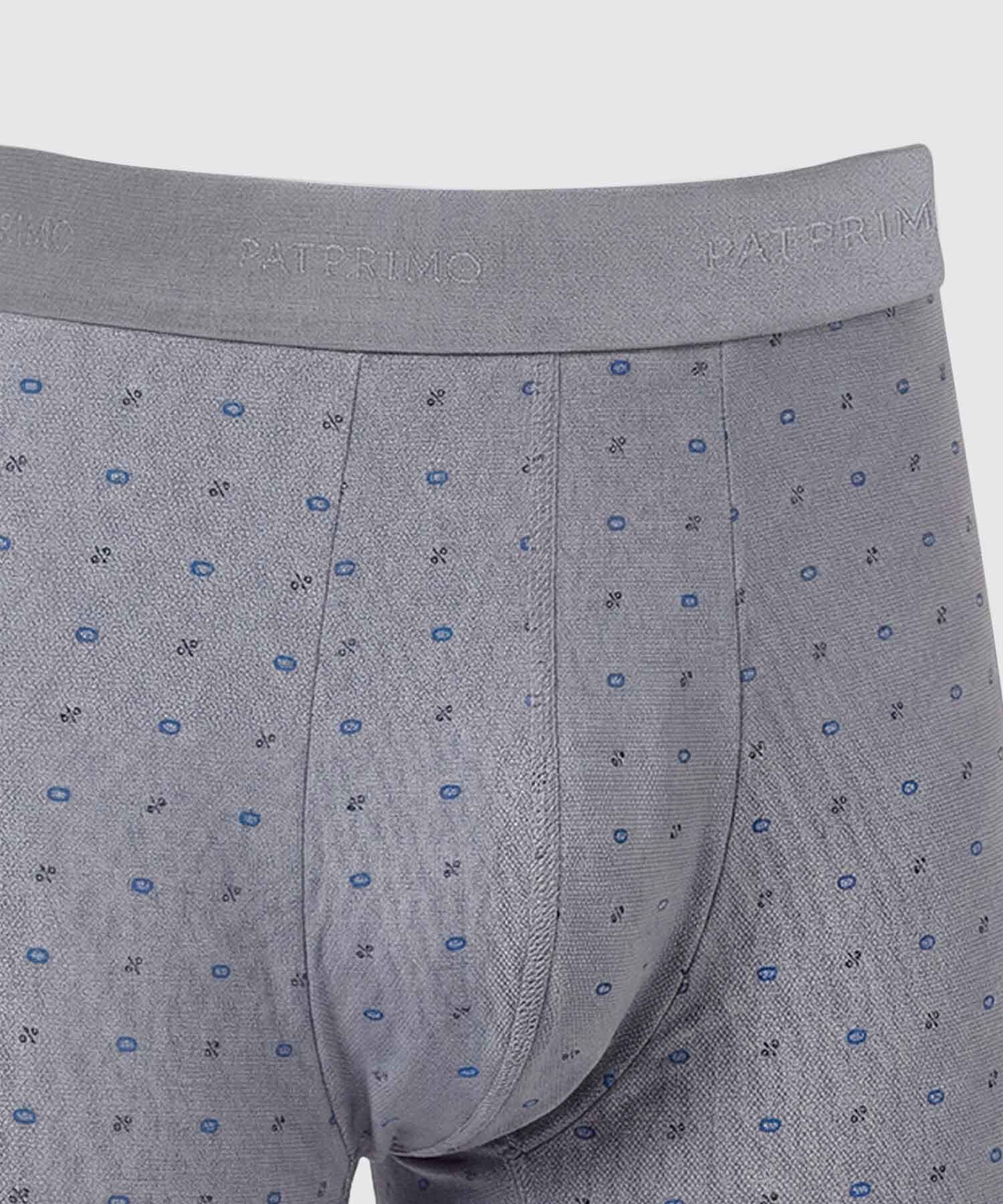 Ropa interior Guayacán Texturizado gris humo para hombre, vista 2