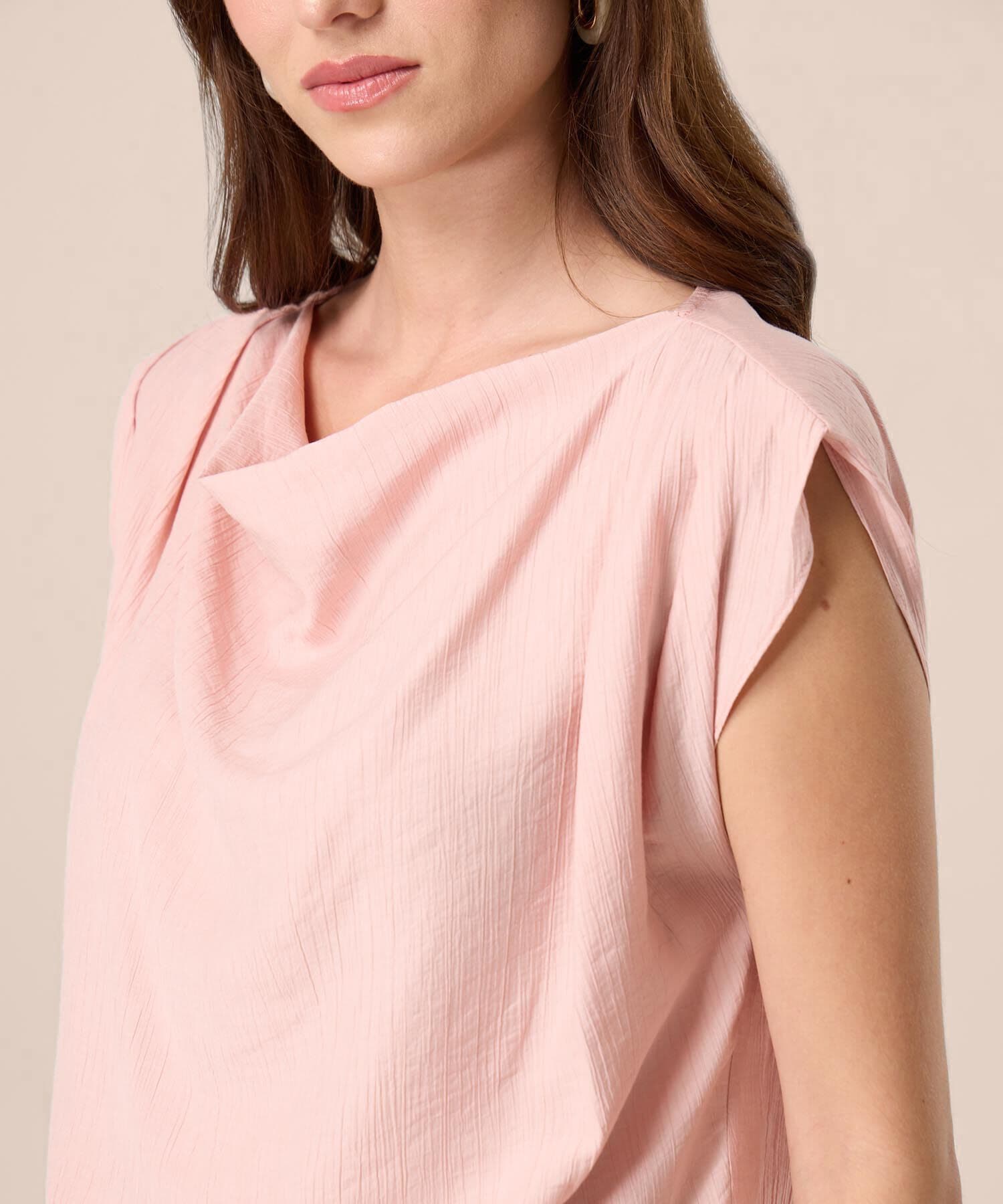 Blusa Emilia de Noche rosa empolvado para mujer, vista 3