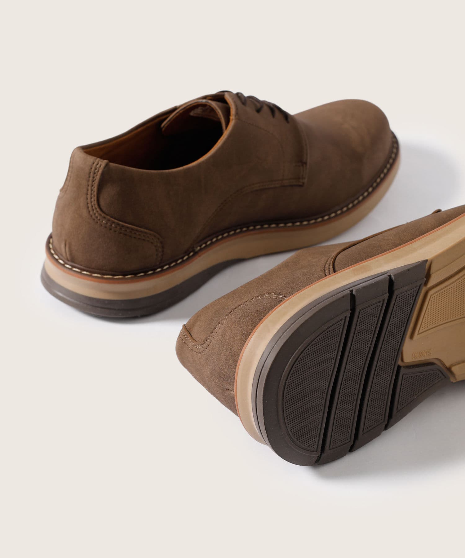 Zapatos Amalia Minimalista café para hombre, vista 3
