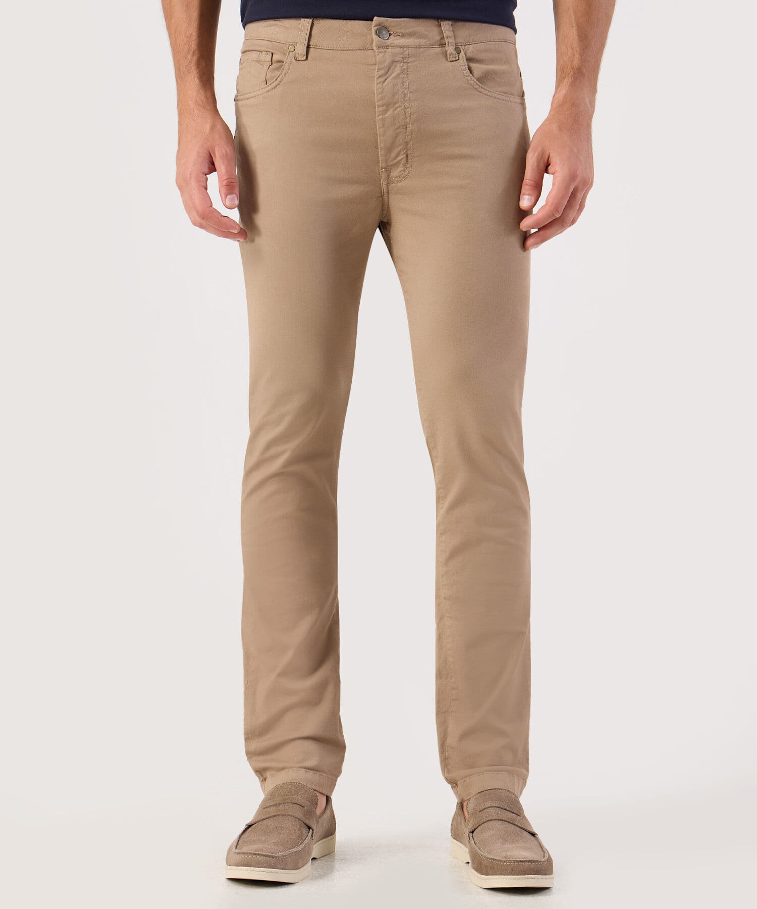 Pantalón Niebla Clásico arena para hombre, vista principal
