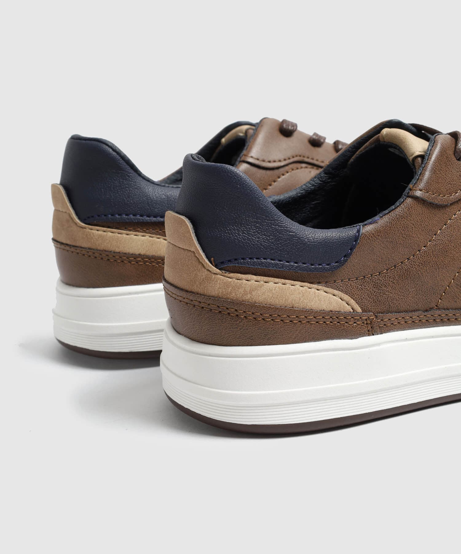 Zapatos Flora Contemporáneo café para hombre, vista 4
