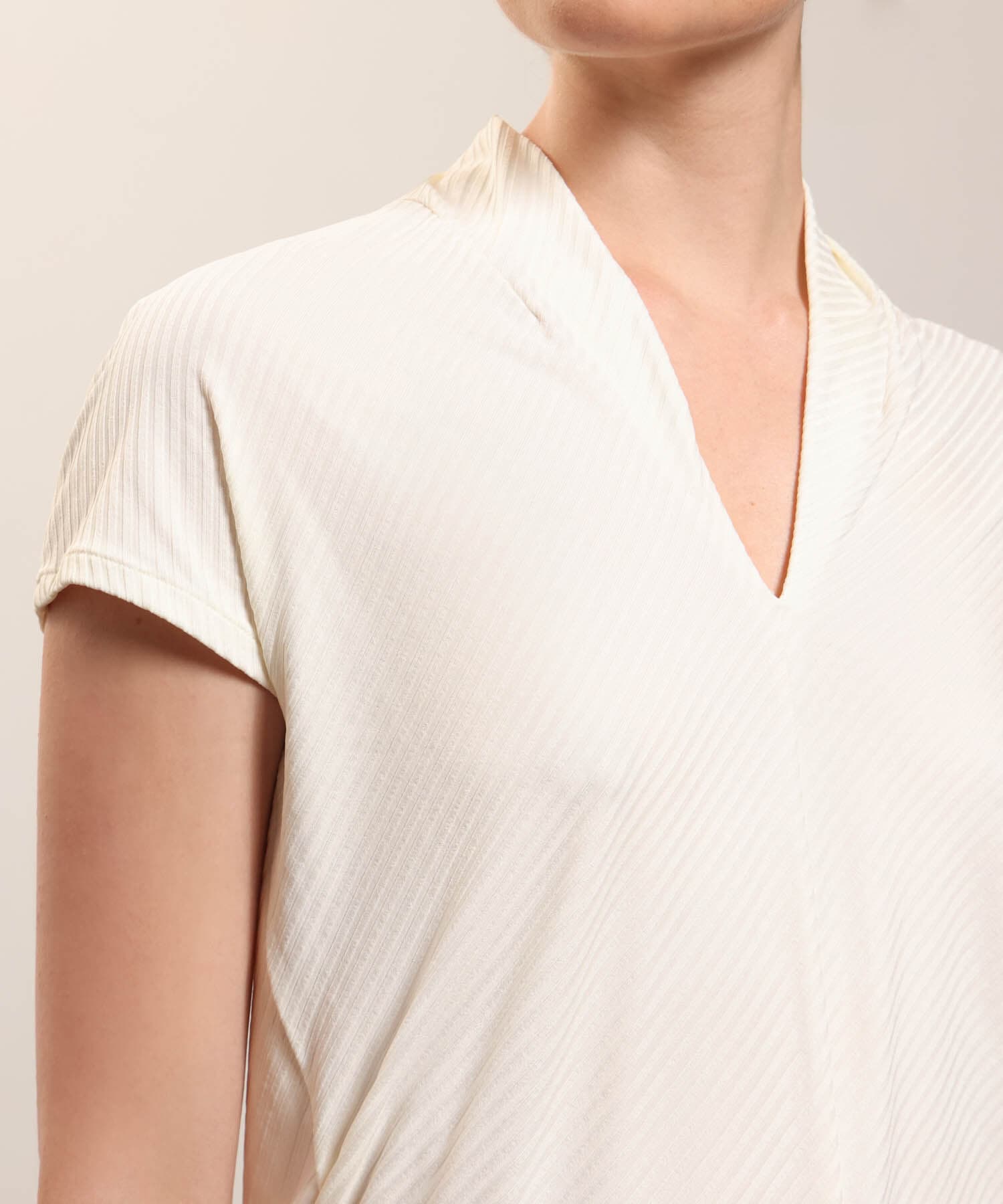 Camiseta Orquídea de Ciudad blanco para mujer, vista 3