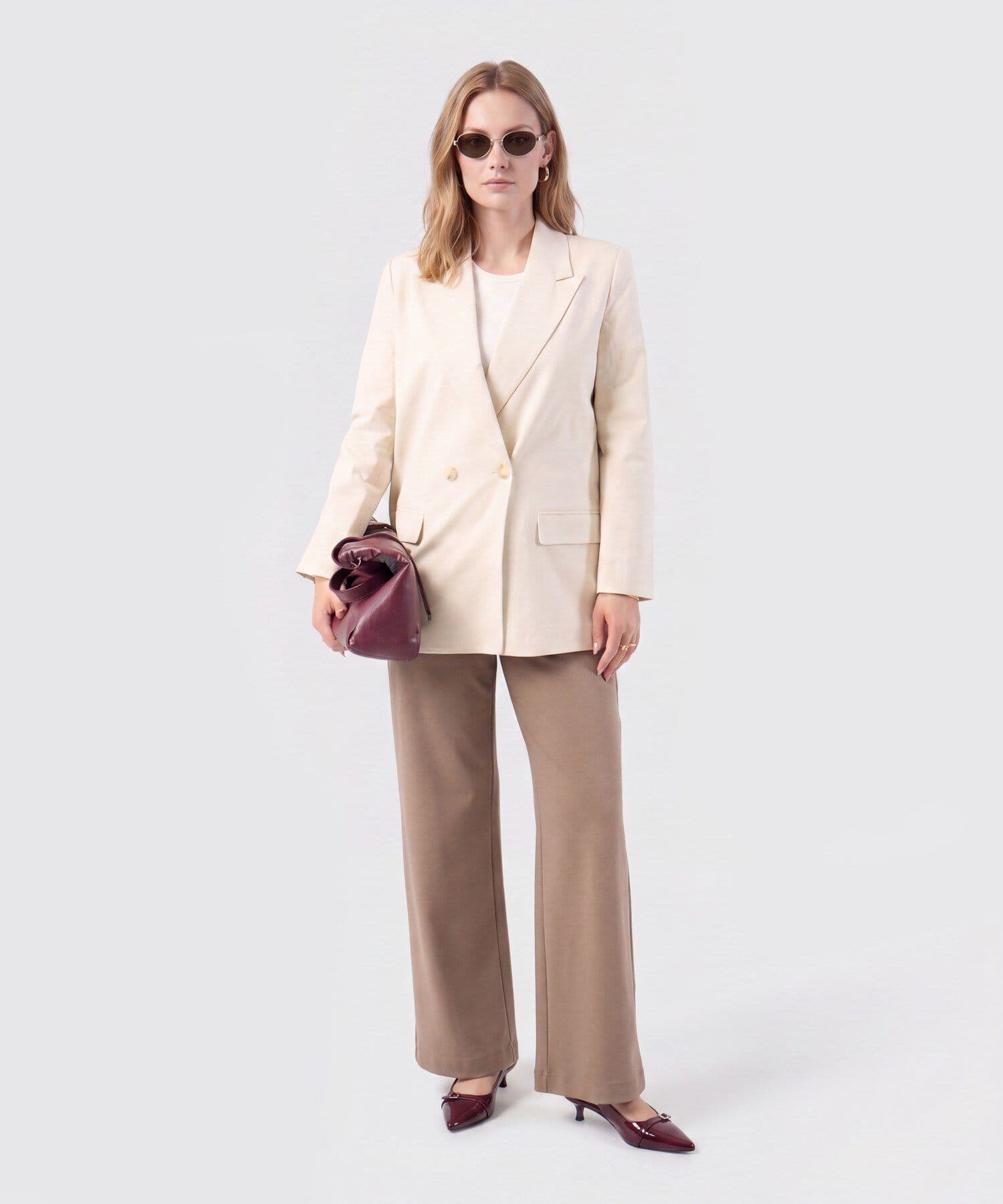 Buzo Encanto Fluido blanco para mujer, vista 2