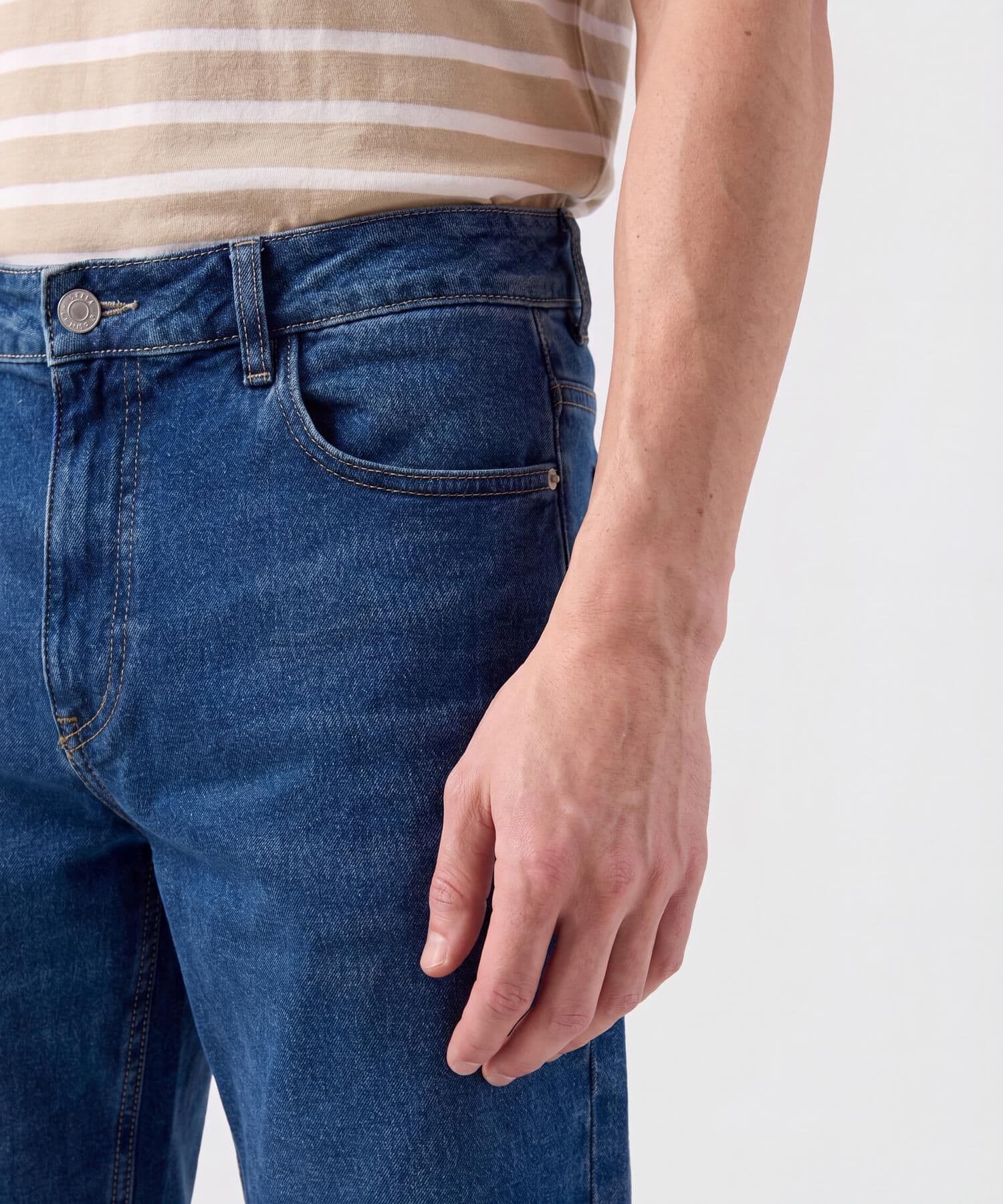 Bermuda Celeste Ligero azul marino para hombre, vista 3