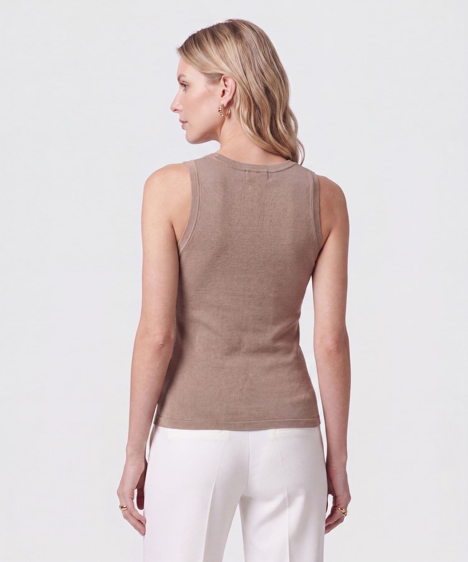 Camiseta Renata Ligero café para mujer, vista 4