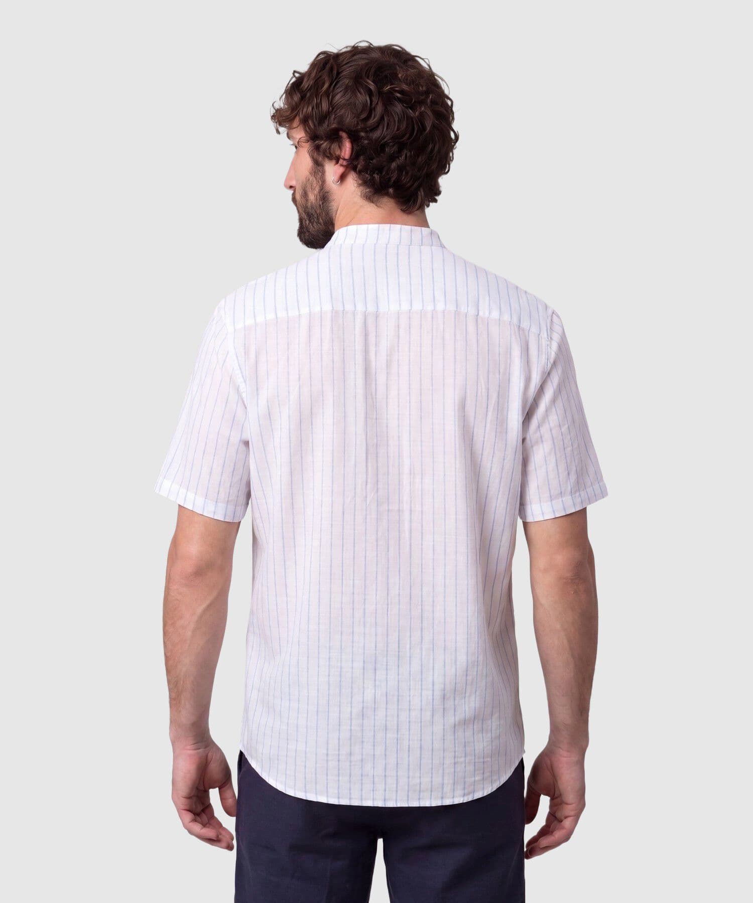 Camisa Granada Esencial azul marino para hombre, vista 5