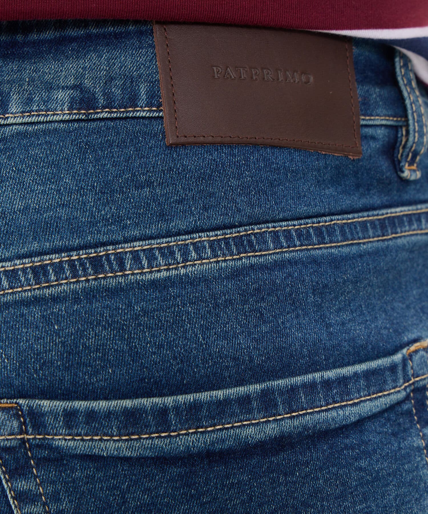 Jean Sierra Minimalista azul marino para hombre, vista 5