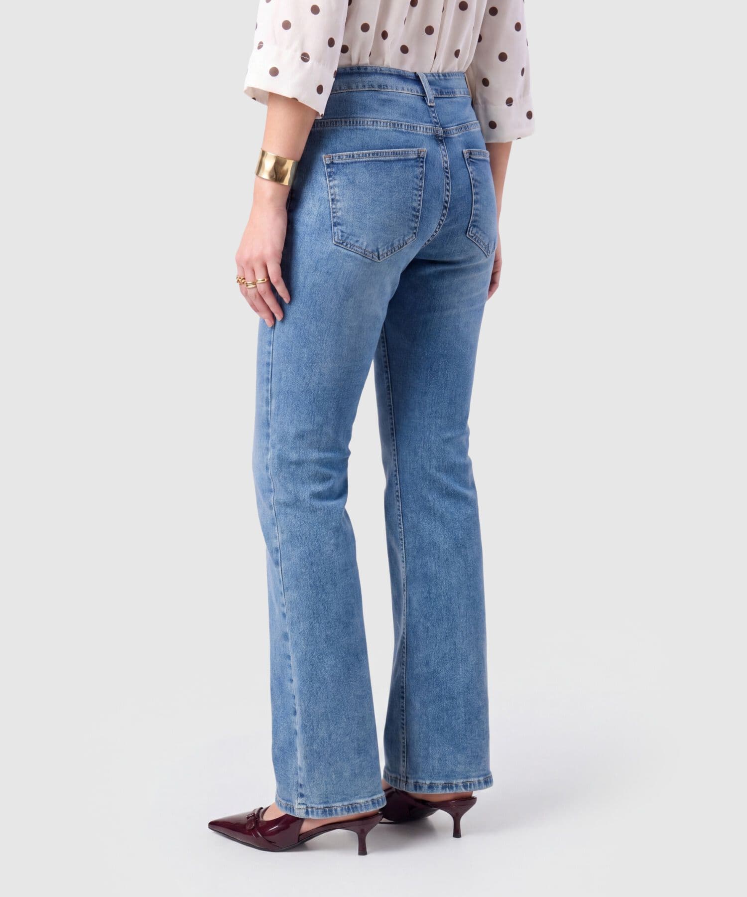 Jean Julieta Contemporáneo azul marino para mujer, vista 4
