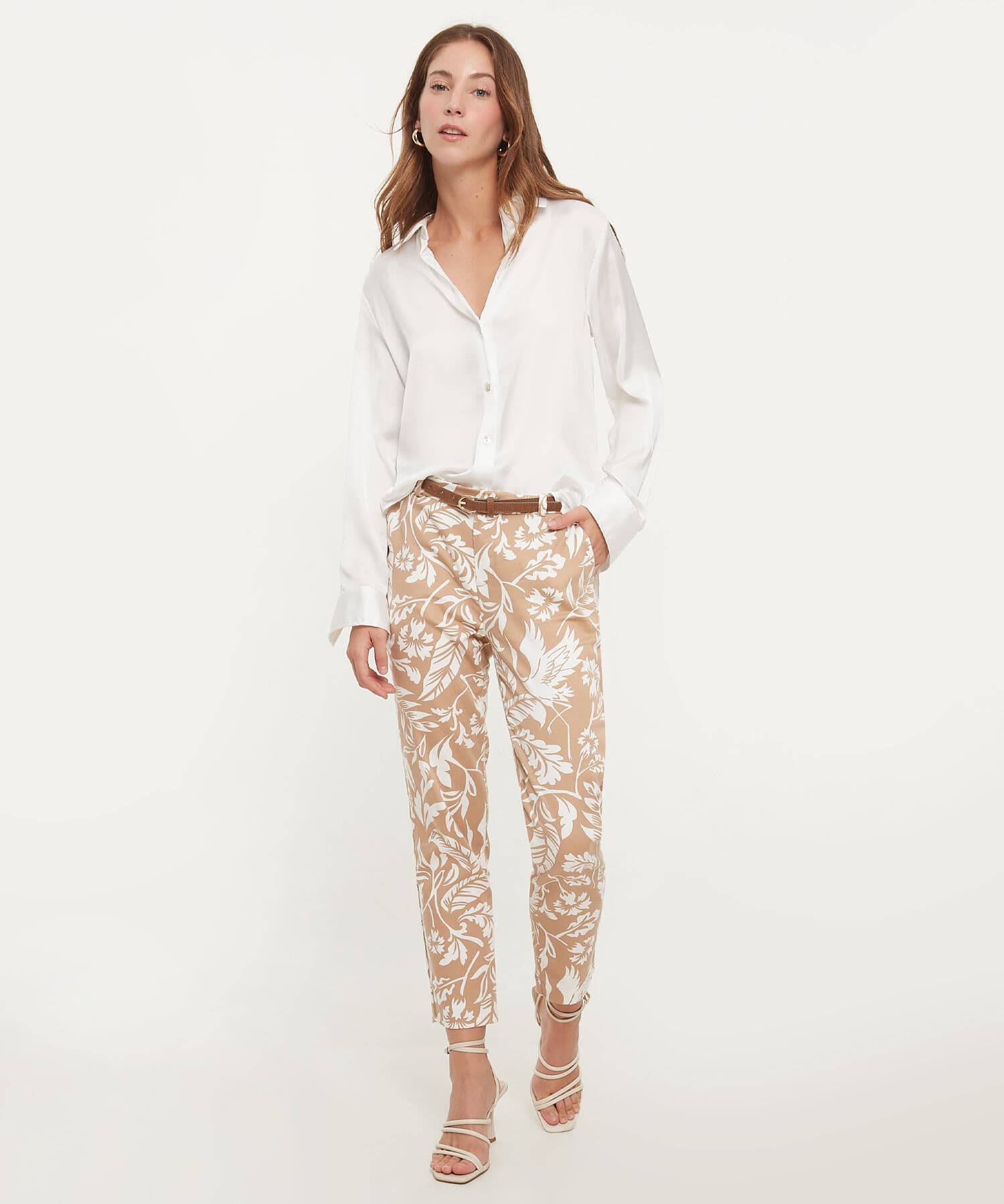 Pantalón Dorada Ligero arena para mujer, vista 2