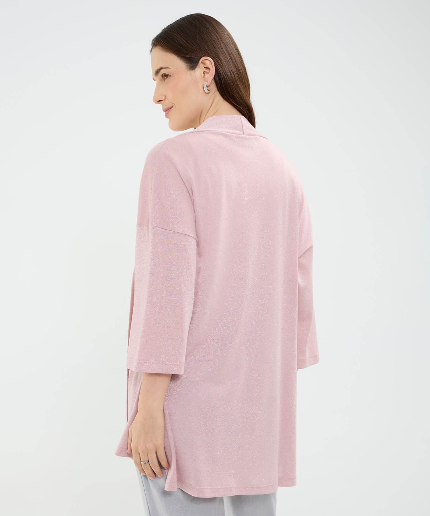 Buzo Cauce Suave rosa empolvado para mujer, vista 4