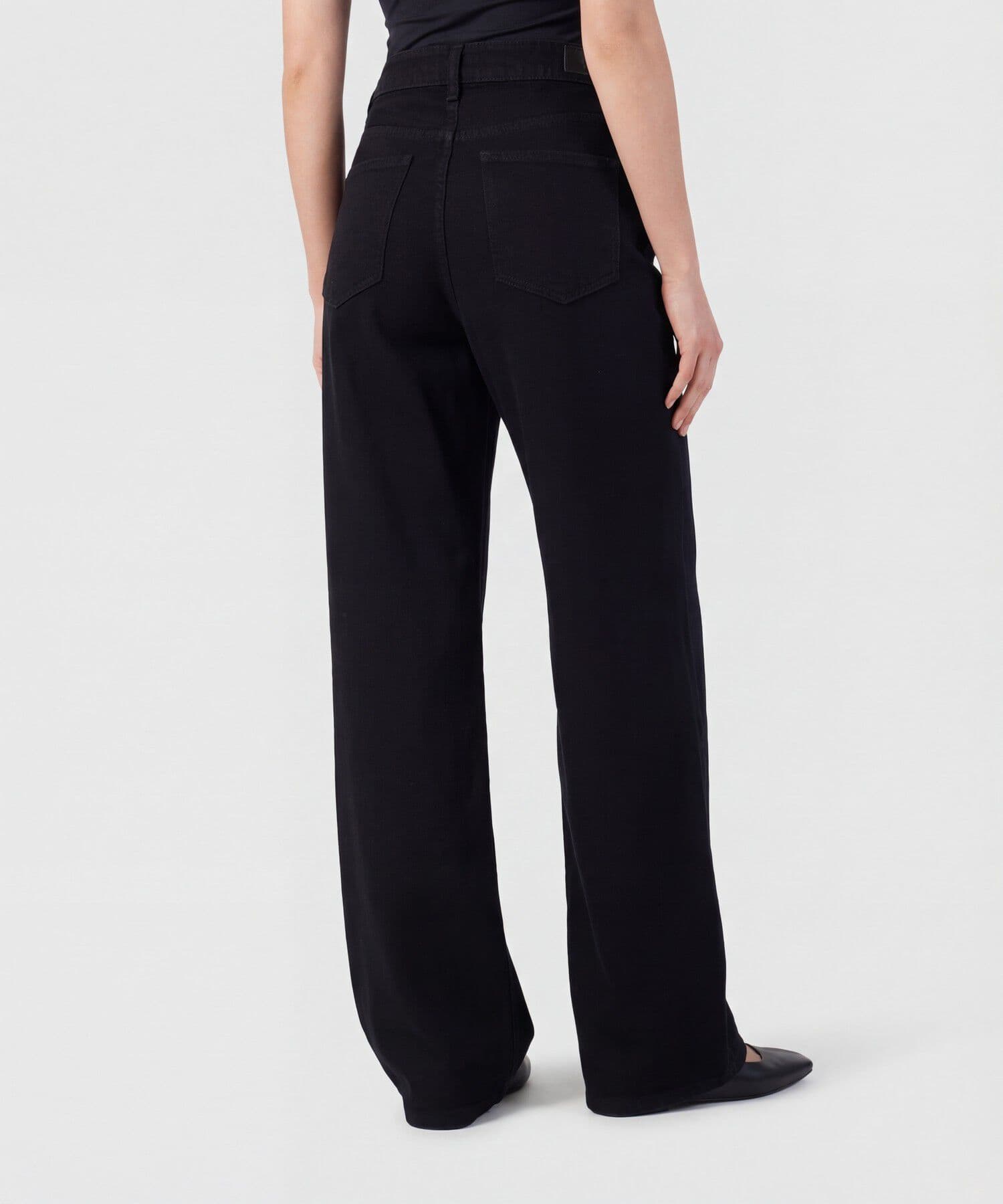 Jean Julieta Relajado negro para mujer, vista 4