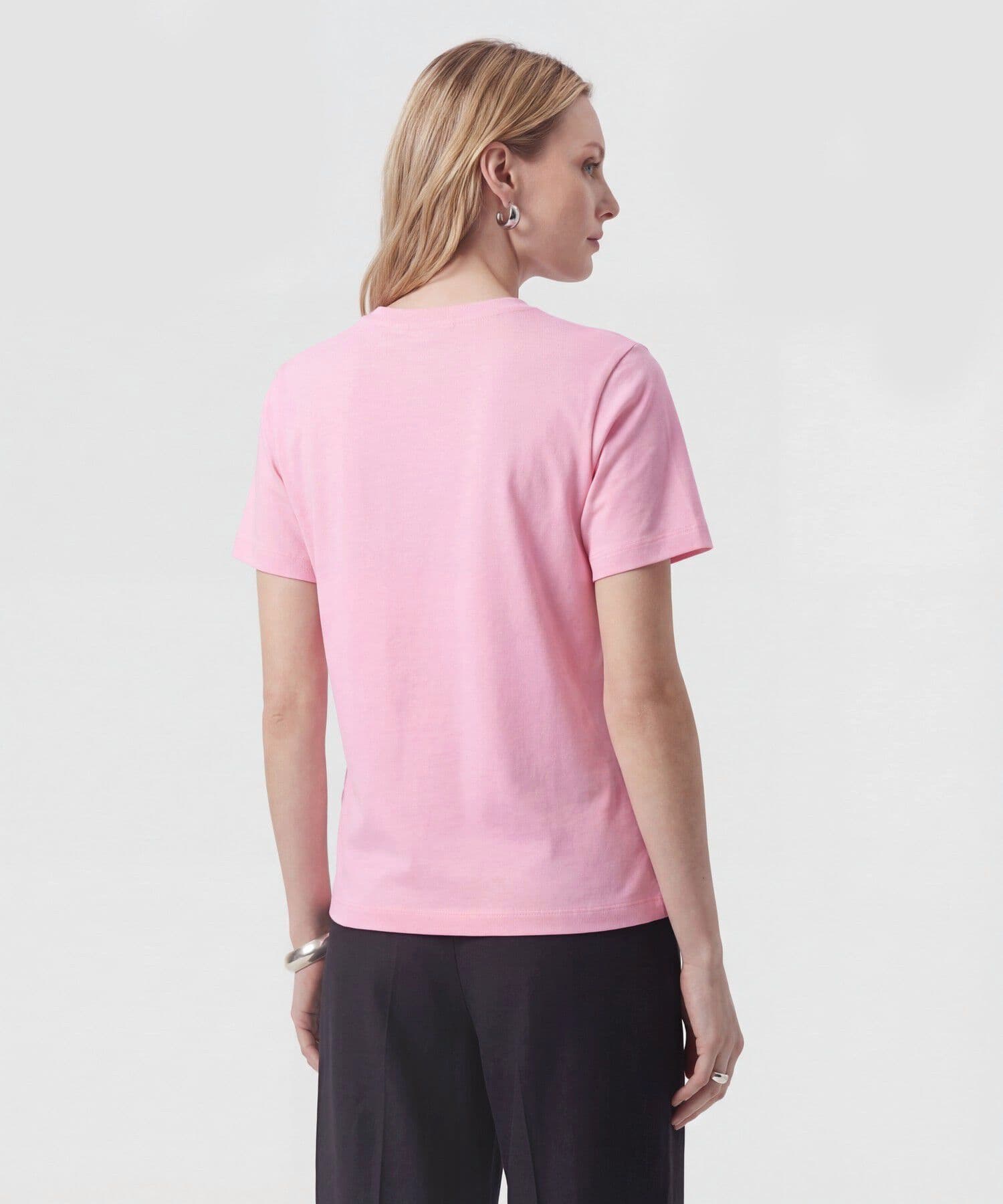 Camiseta Cedro Urbano rosa empolvado para mujer, vista 4