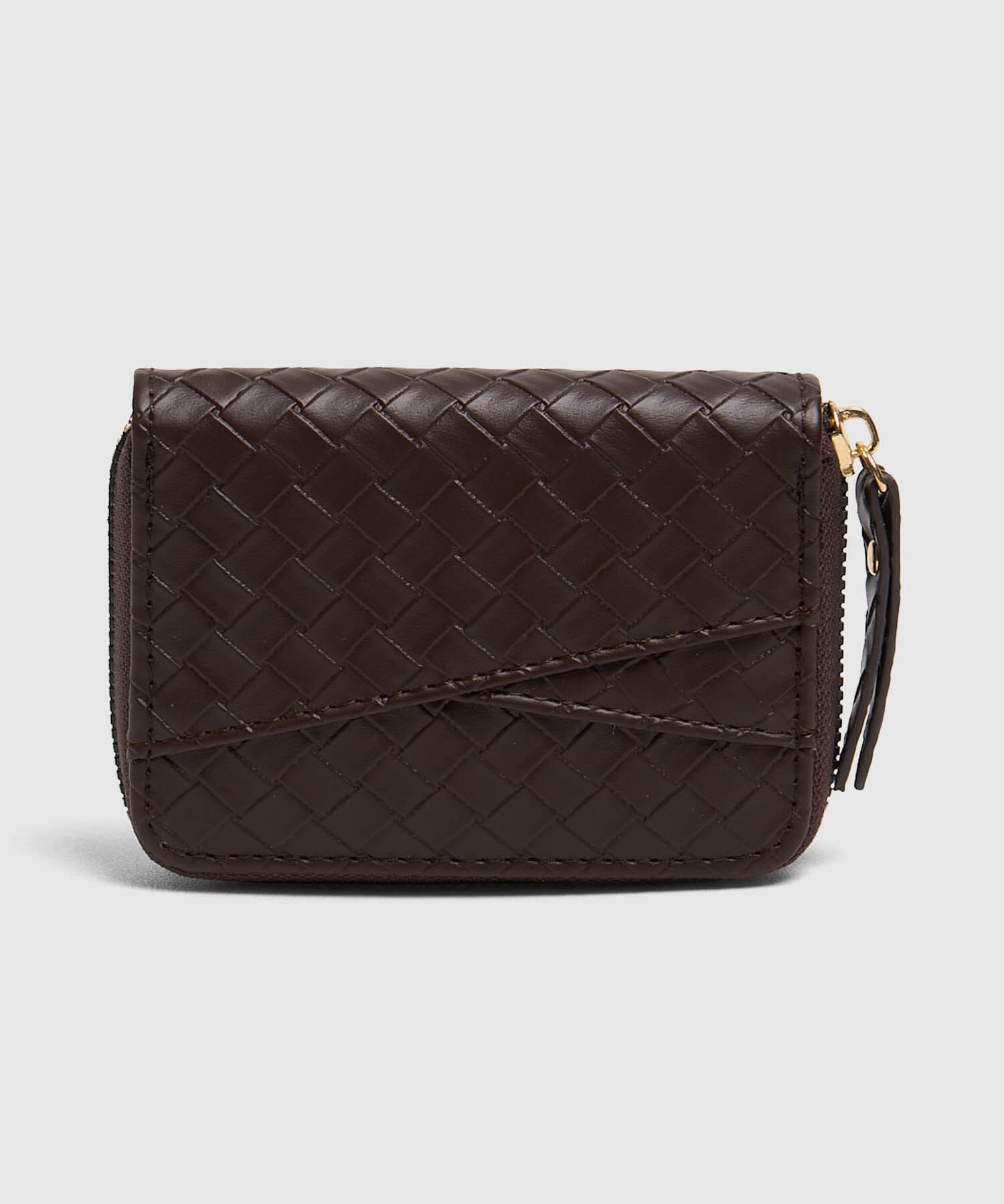 Billetera Isadora Relajado café para mujer, vista principal