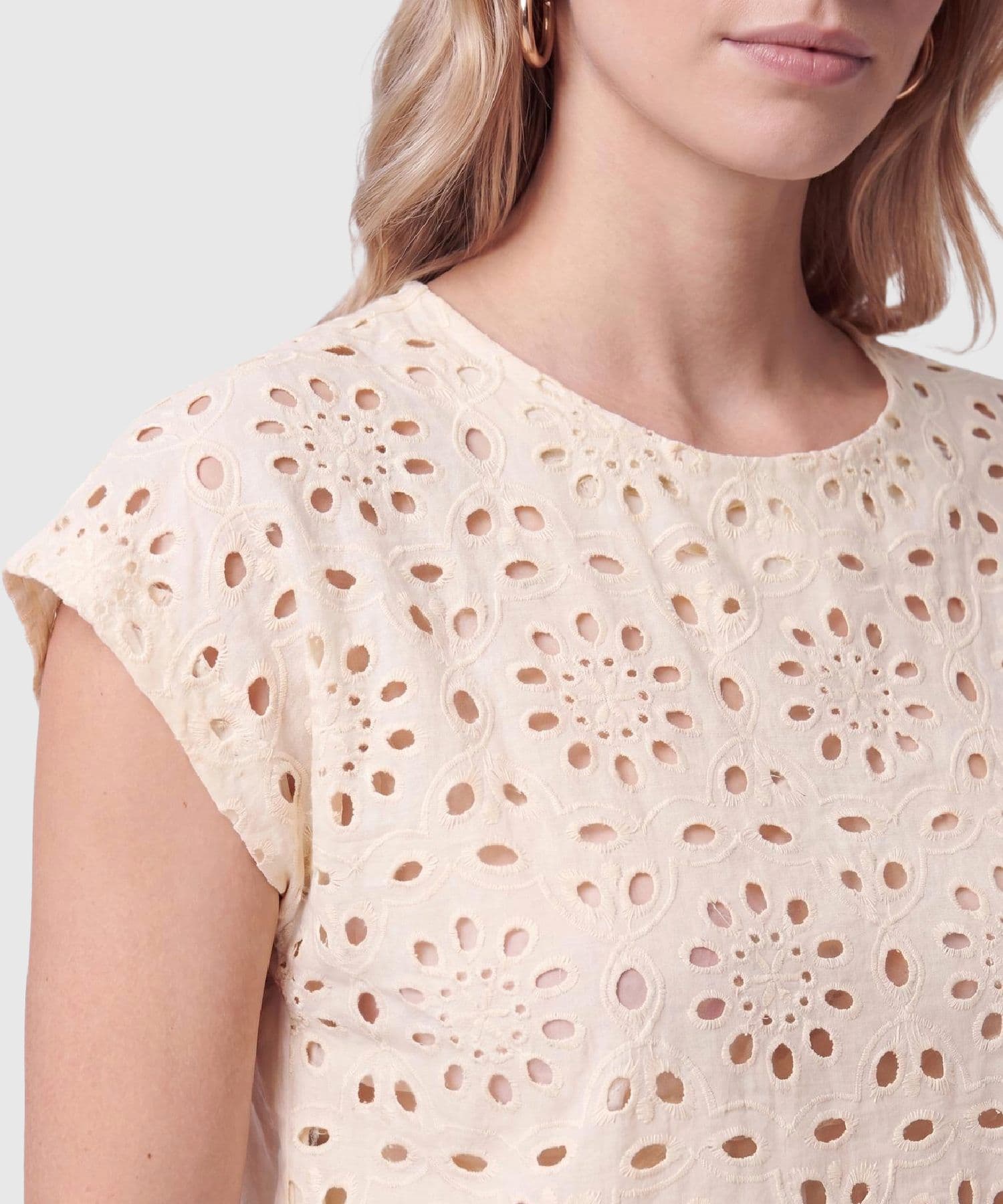 Blusa Horizonte Ligero azul índigo para mujer, vista 3