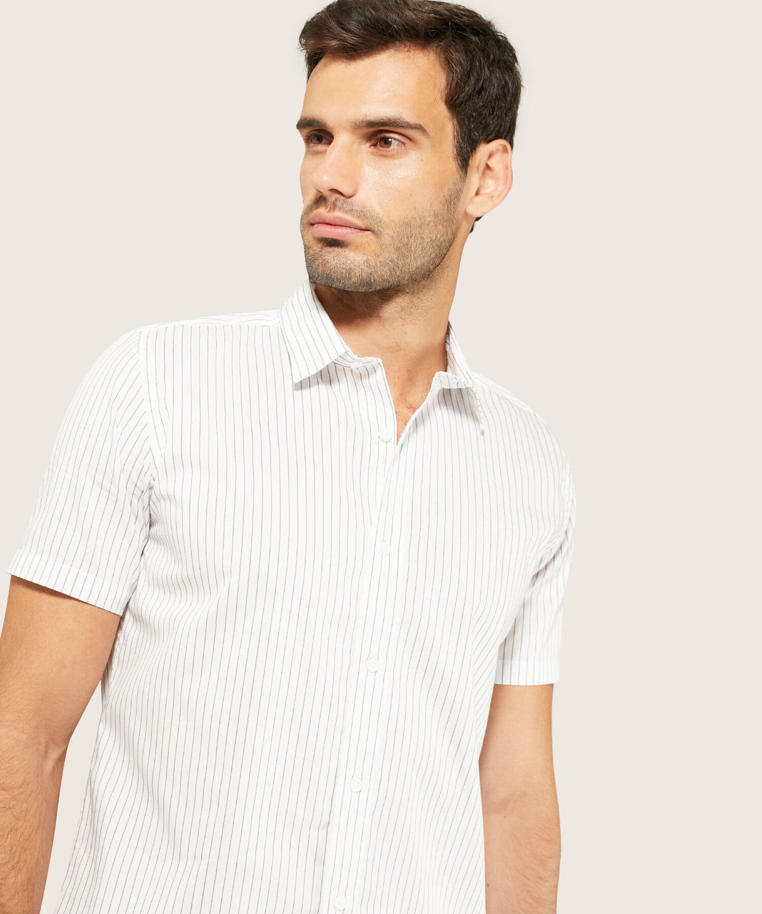 Camisa Emilia de Día blanco para hombre, vista 2