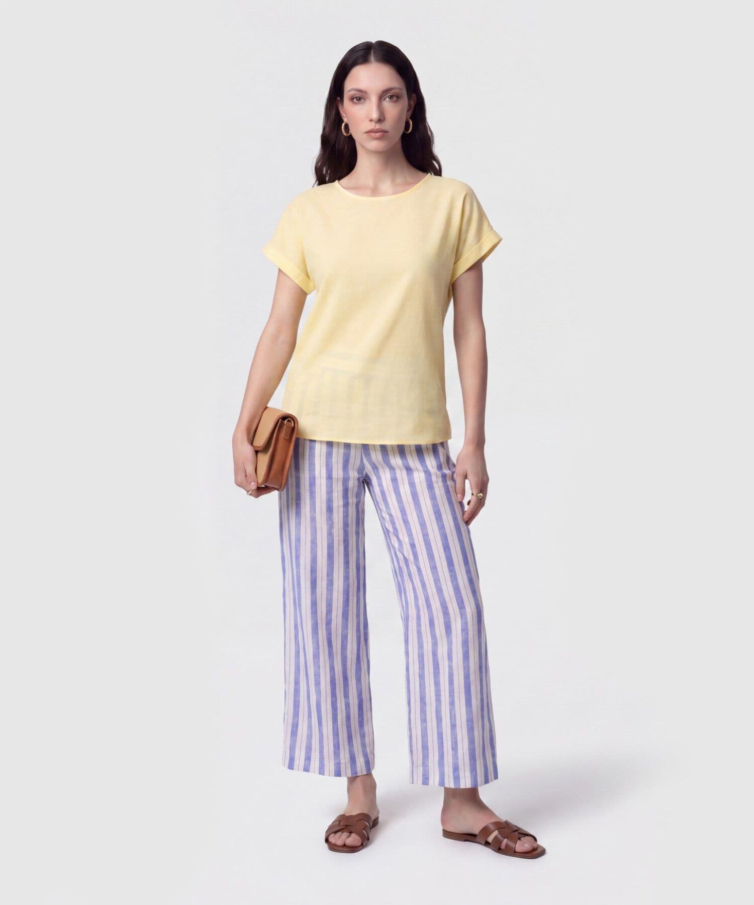 Blusa Violeta Ligero multicolor para mujer, vista 2