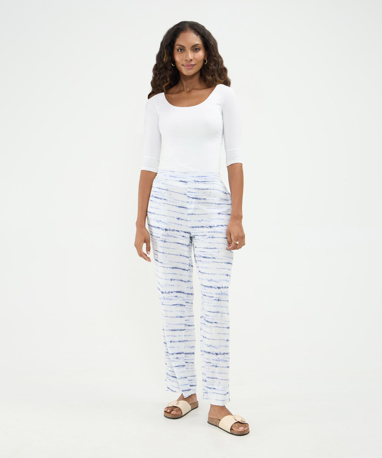 Pantalón Horizonte Sastre azul marino para mujer, vista principal