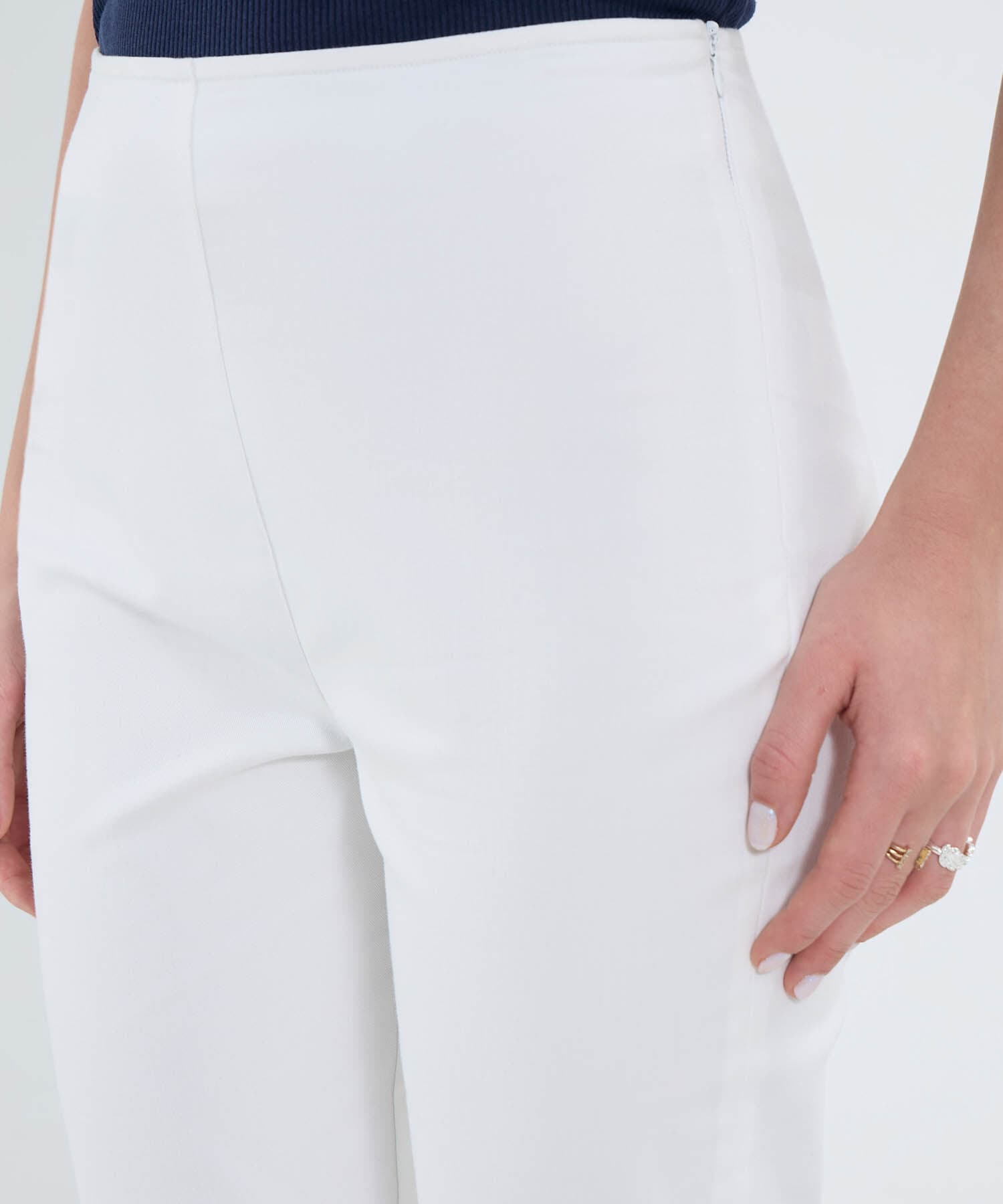 Pantalón Dalia Ligero blanco para mujer, vista 3