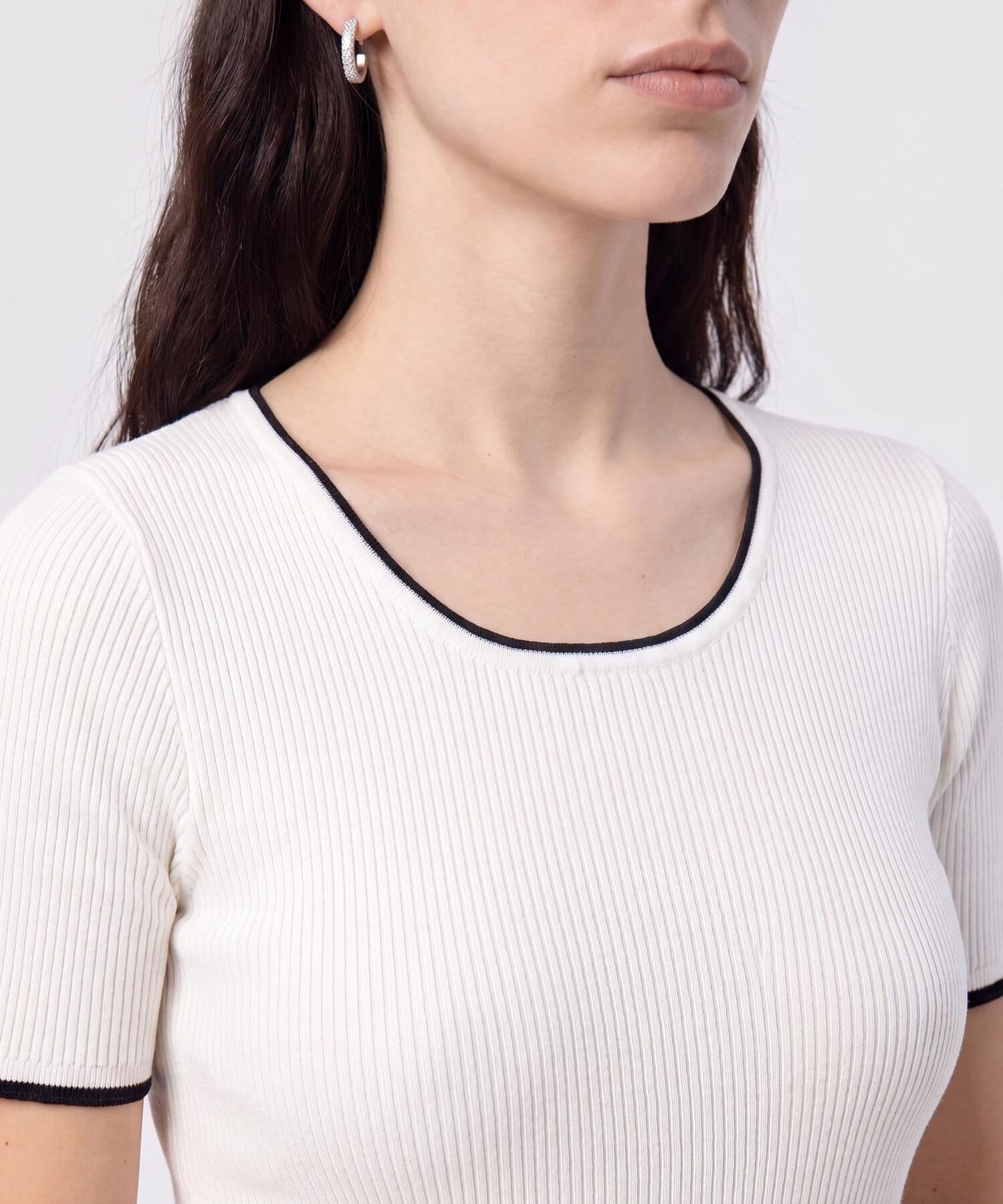 Camiseta Laguna de Ciudad verde botella para mujer, vista 3
