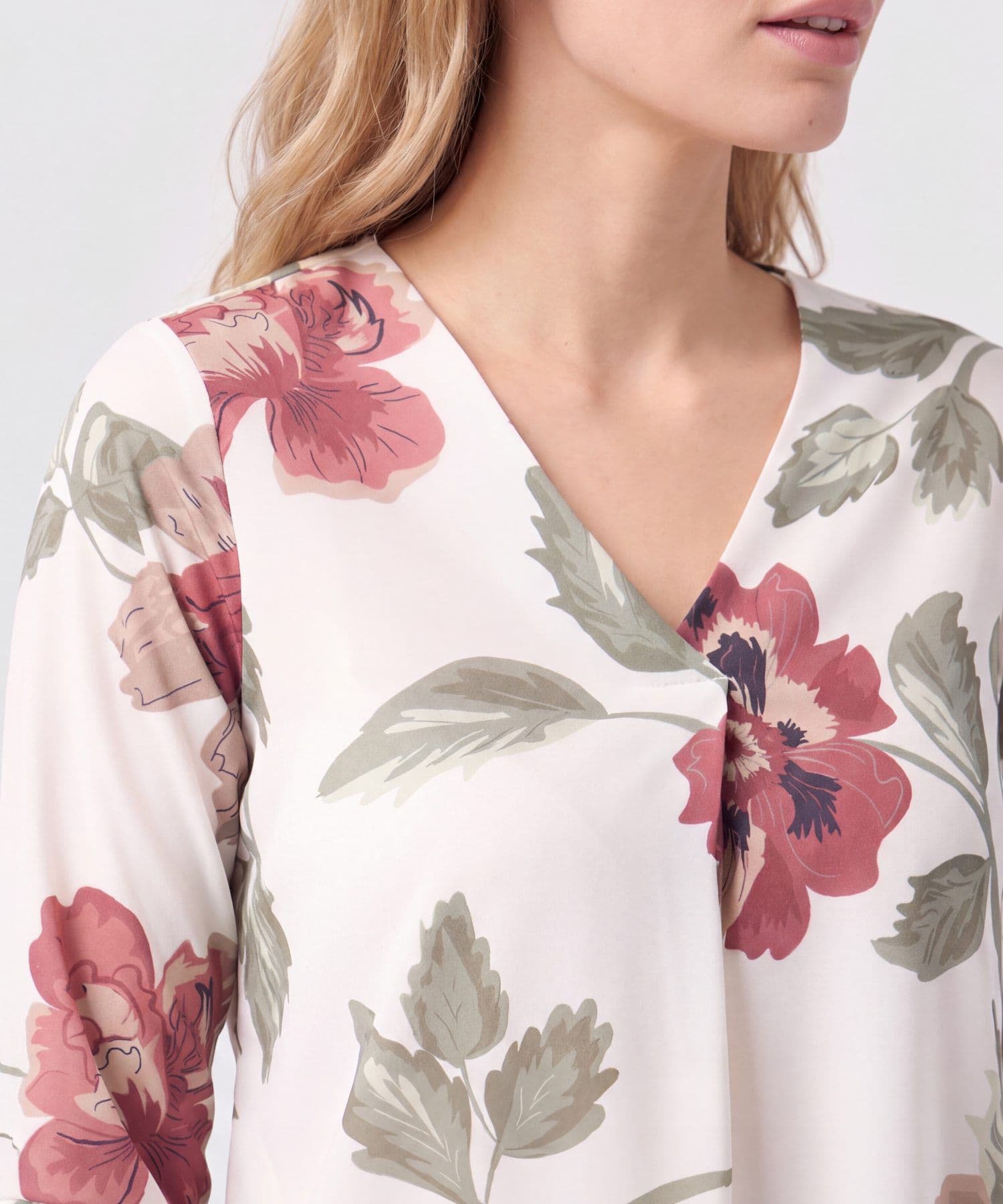 Blusa Alba Sastre blanco para mujer, vista 3