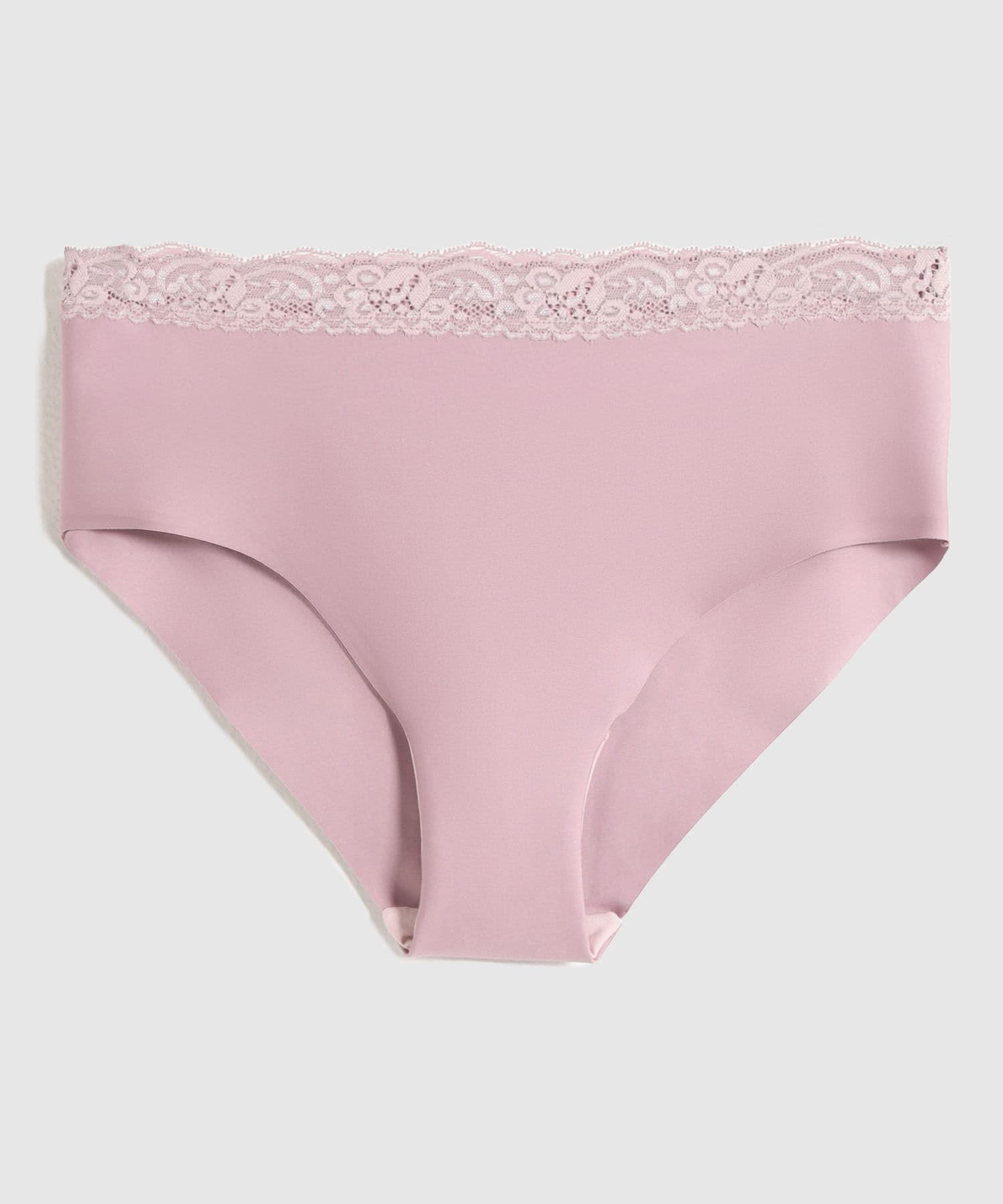 Ropa interior Flora Minimalista rosa empolvado para mujer, vista principal
