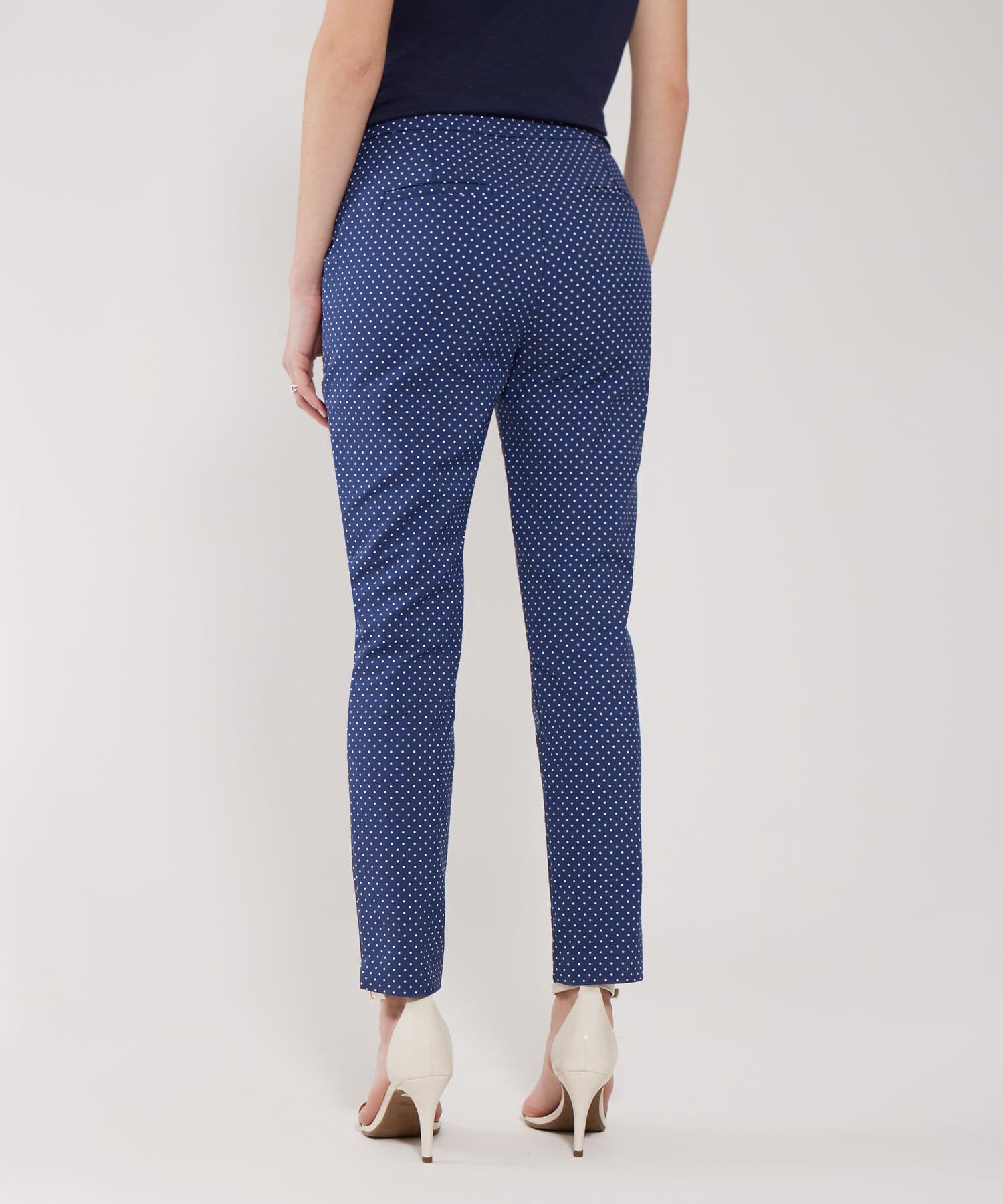 Pantalón Alba Clásico azul marino para mujer, vista 4