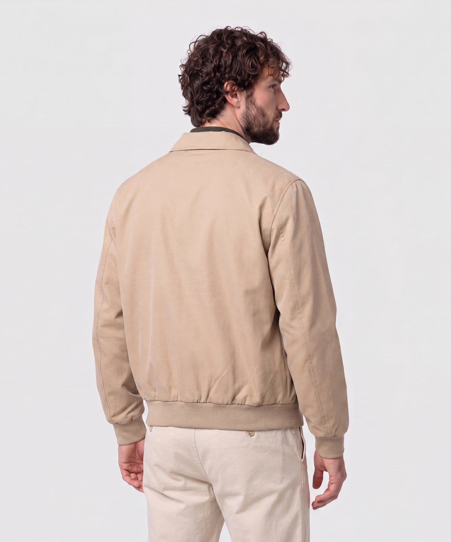 Chaqueta Cobalto Edición Lino café para hombre, vista 4