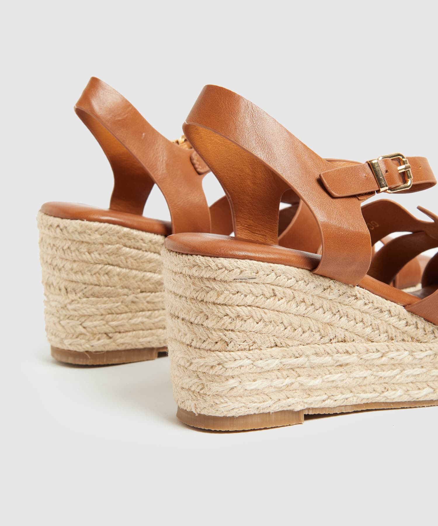Sandalia Celeste Ligero café para mujer, vista 4