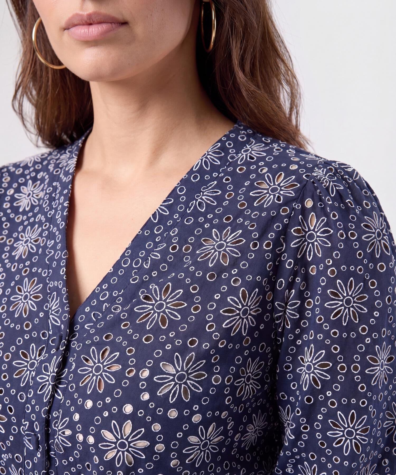 Vestido Dorada Suave azul marino para mujer, vista 2