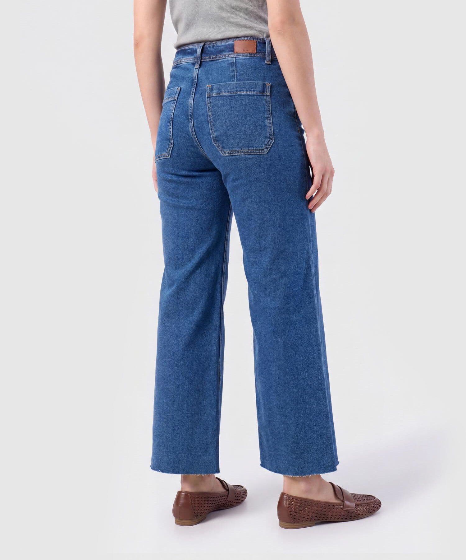 Jean Marea Suave azul marino para mujer, vista 4