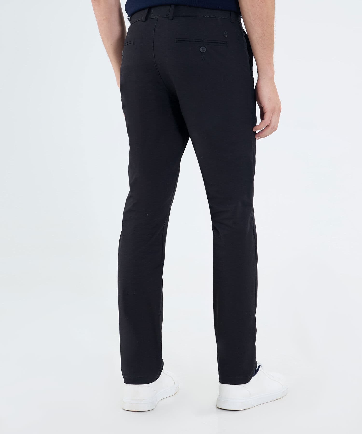 Pantalón Sierra Relajado negro para hombre, vista 4