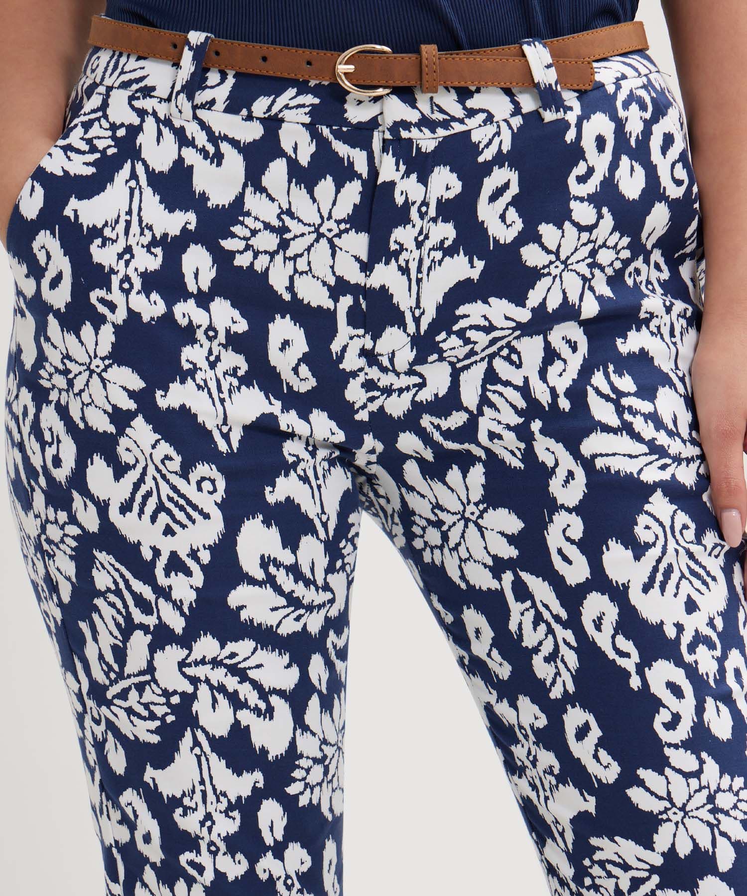 Pantalón Cobalto Sastre azul marino para mujer, vista 3