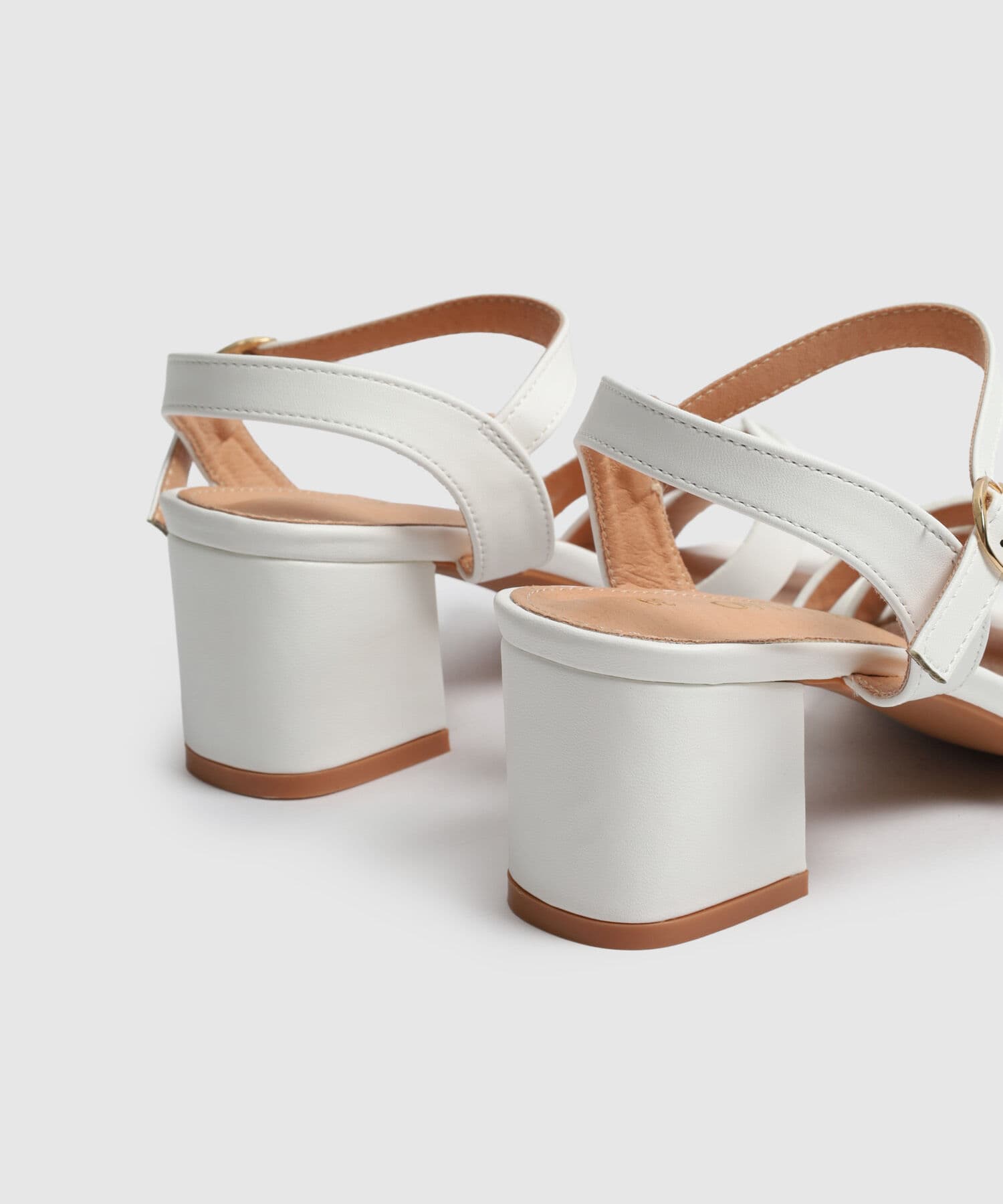 Sandalia Azahar Suave blanco para mujer, vista 4