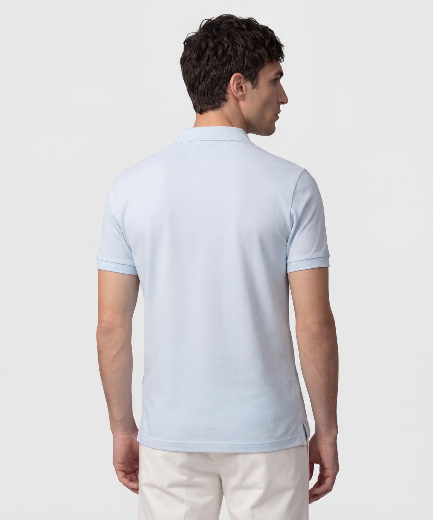 Polo Brisa Contemporáneo azul marino para hombre, vista 3