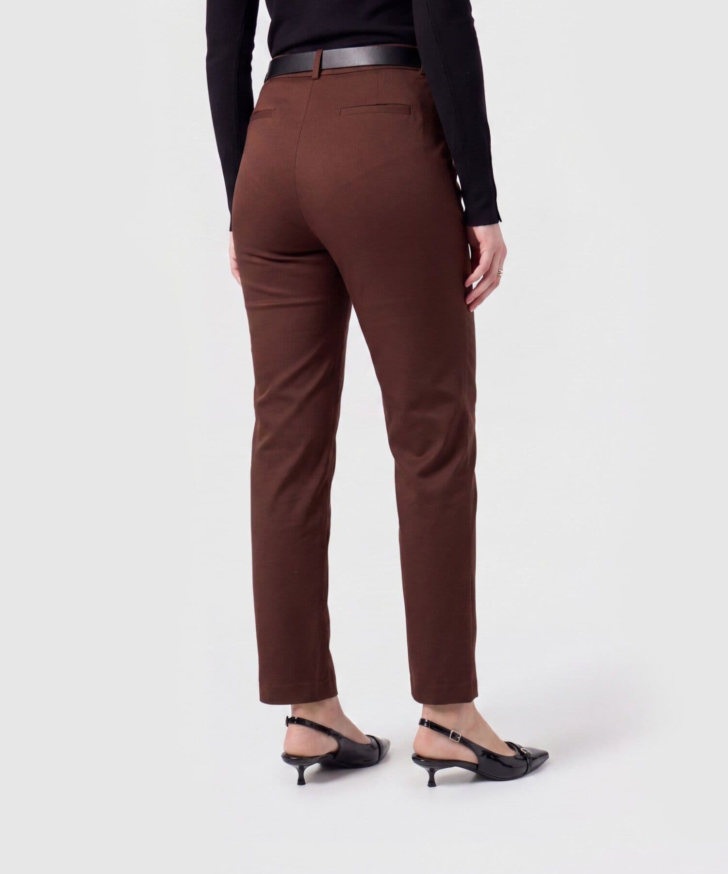 Pantalón Julieta de Noche café para mujer, vista 4