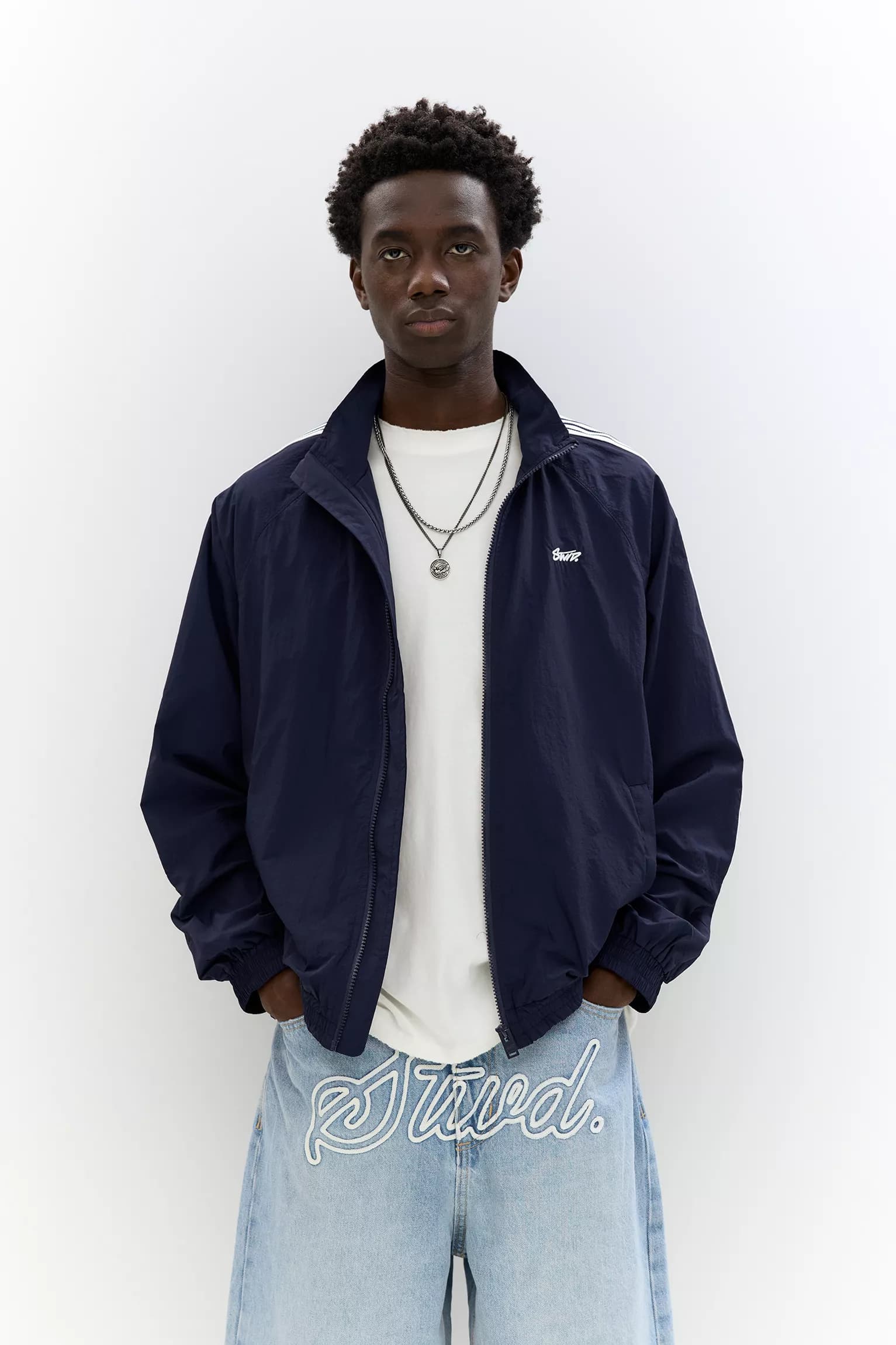 Chaqueta Oliva Edición Lino café para hombre, vista principal