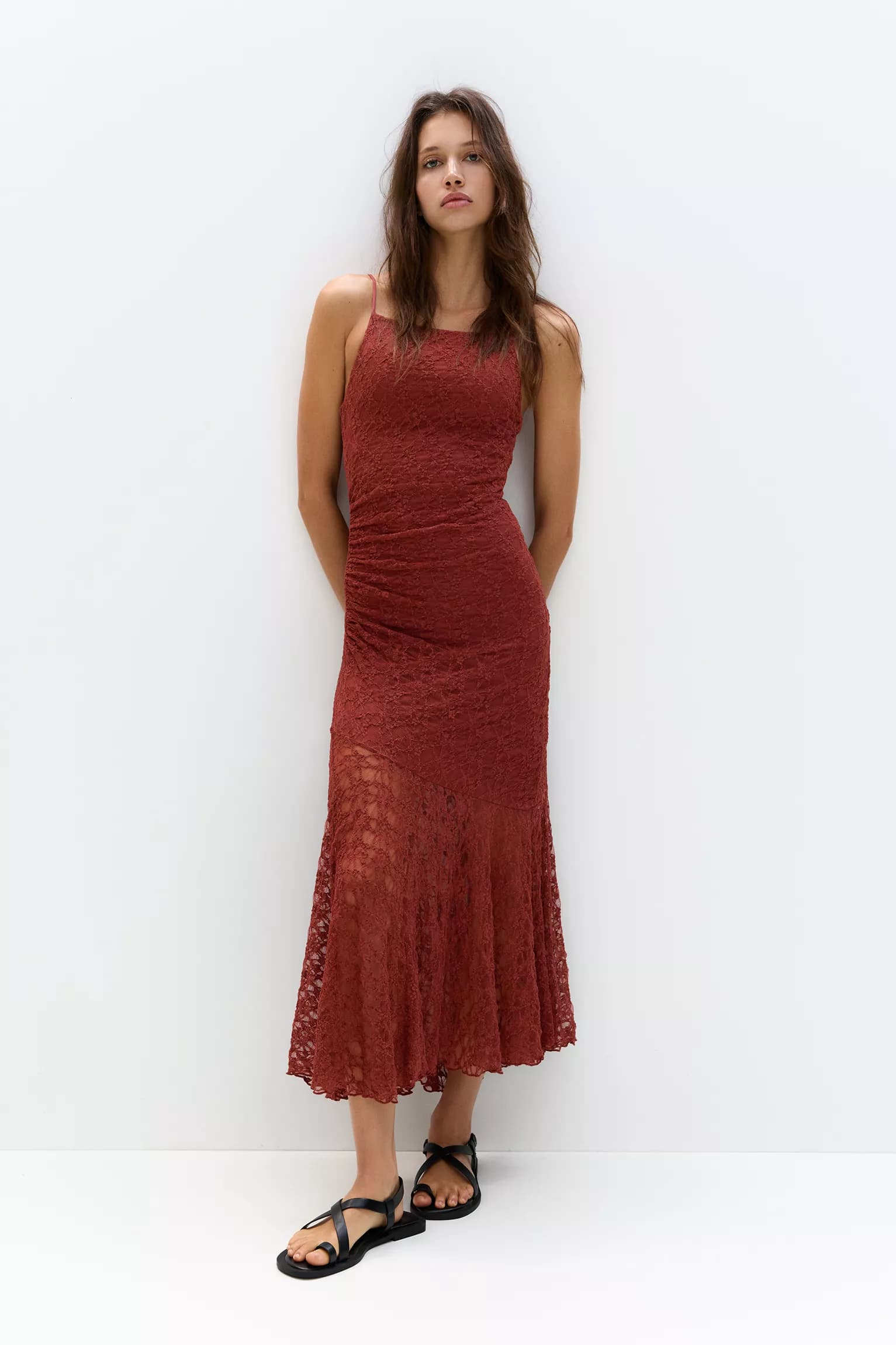 Vestido Laguna Urbano verde oliva para mujer, vista principal